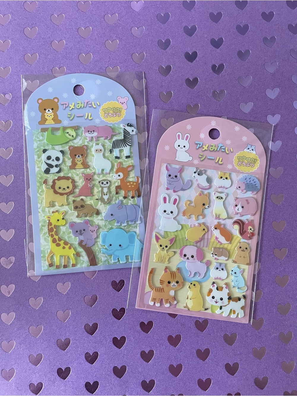 Animal 3D stickers Nippon - 2 qty
